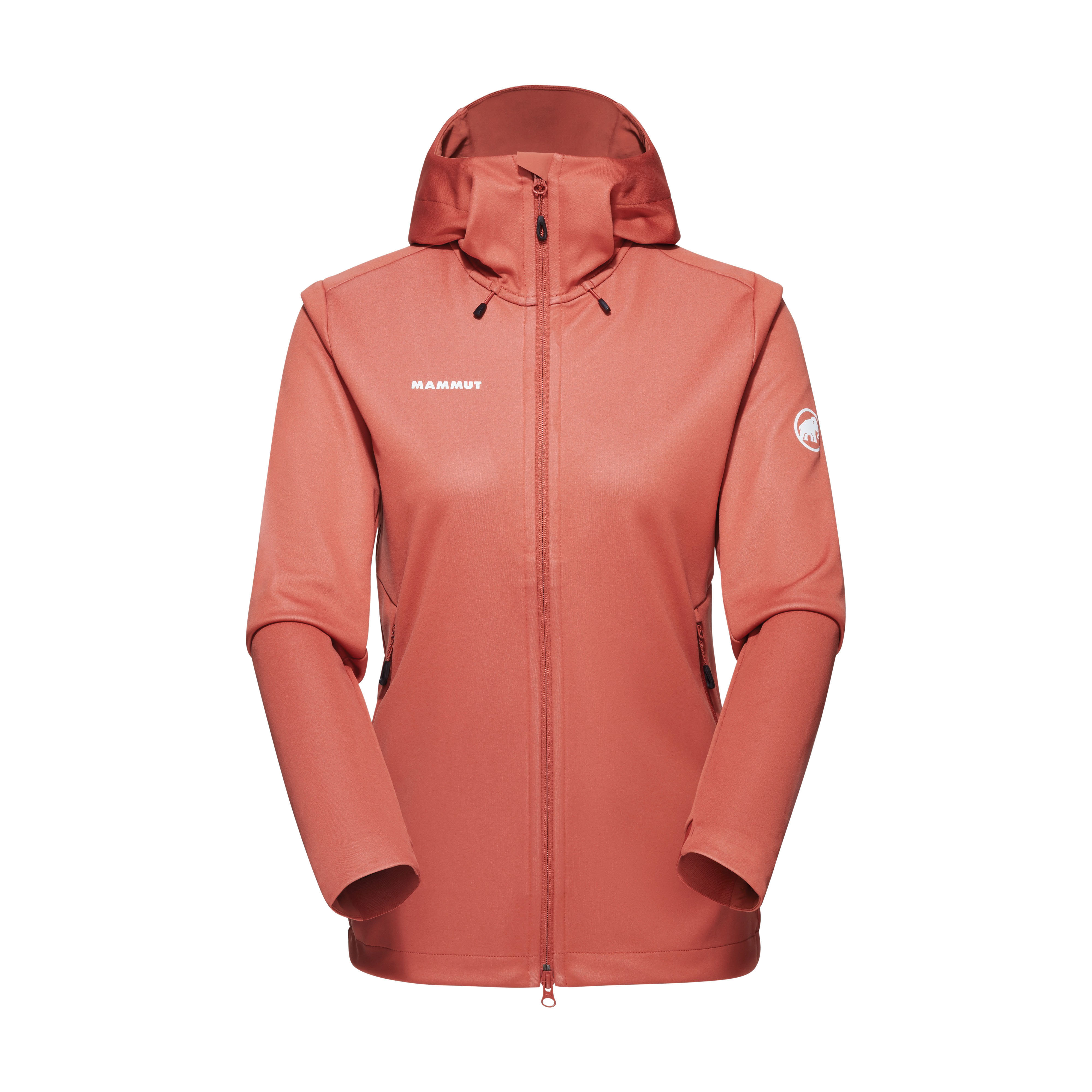 Mammut Ultimate VII SO Hooded Jacket W coral